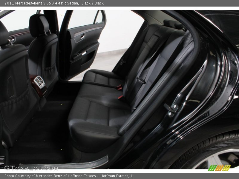 Black / Black 2011 Mercedes-Benz S 550 4Matic Sedan