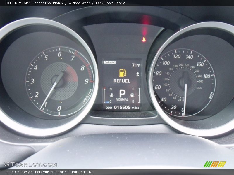  2010 Lancer Evolution SE SE Gauges
