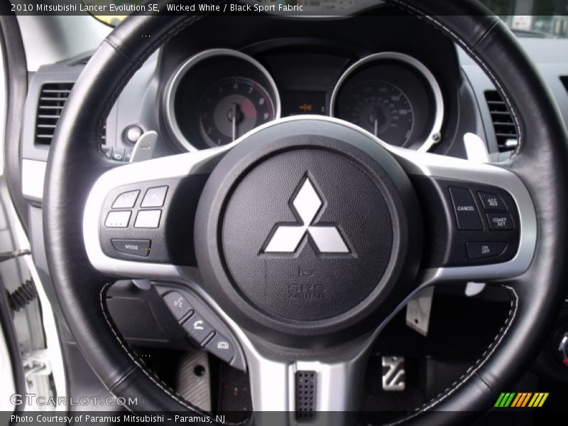  2010 Lancer Evolution SE Steering Wheel