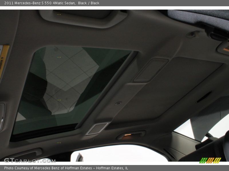Black / Black 2011 Mercedes-Benz S 550 4Matic Sedan