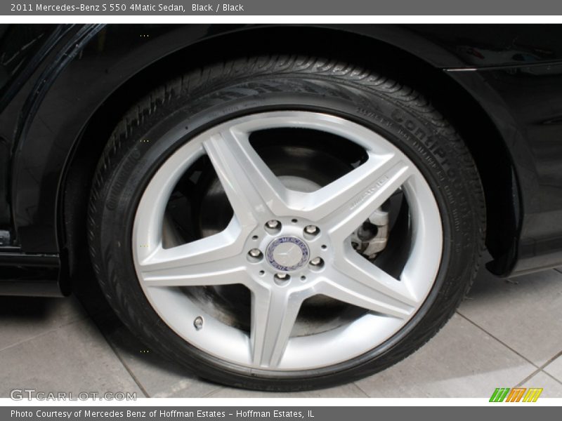 Black / Black 2011 Mercedes-Benz S 550 4Matic Sedan