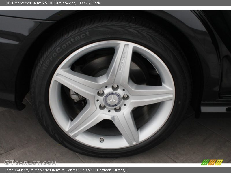 Black / Black 2011 Mercedes-Benz S 550 4Matic Sedan