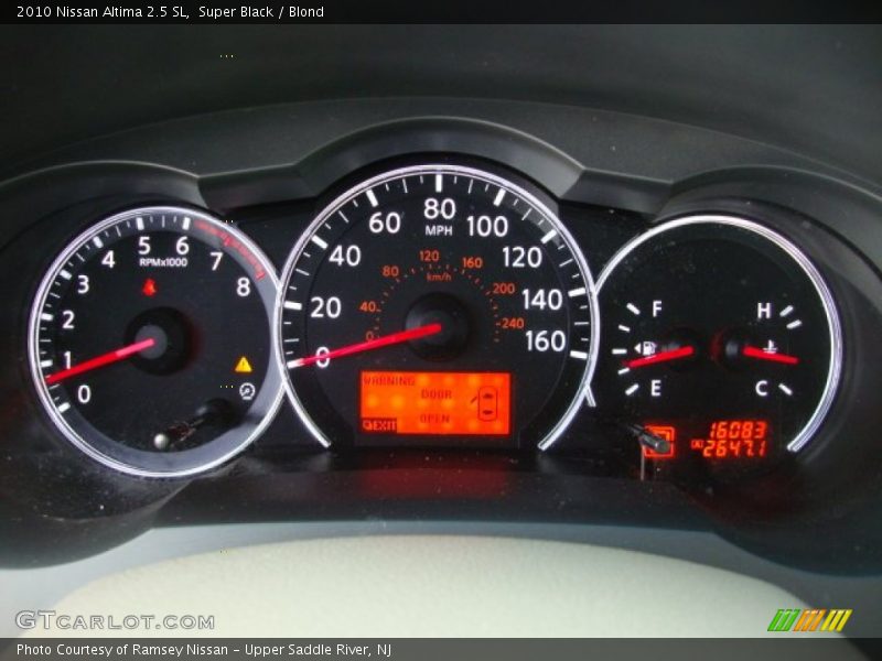 Super Black / Blond 2010 Nissan Altima 2.5 SL