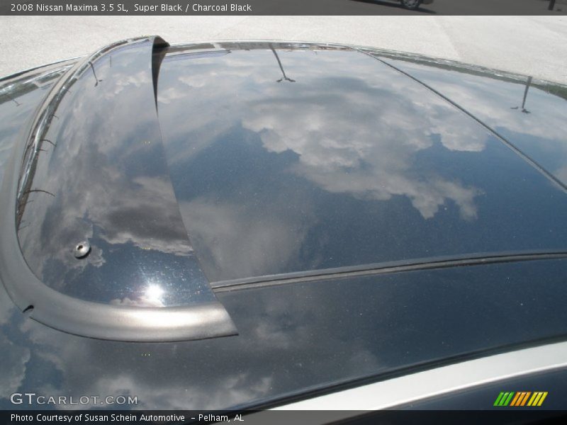 Super Black / Charcoal Black 2008 Nissan Maxima 3.5 SL