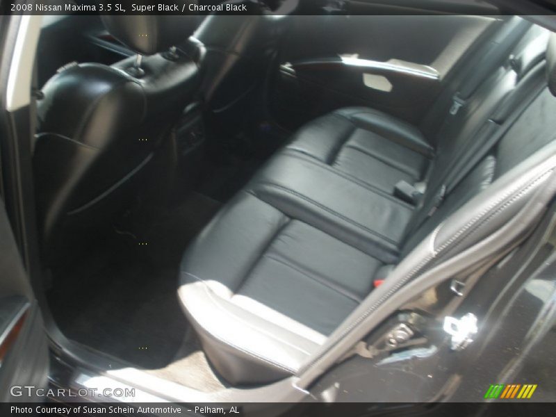 Super Black / Charcoal Black 2008 Nissan Maxima 3.5 SL