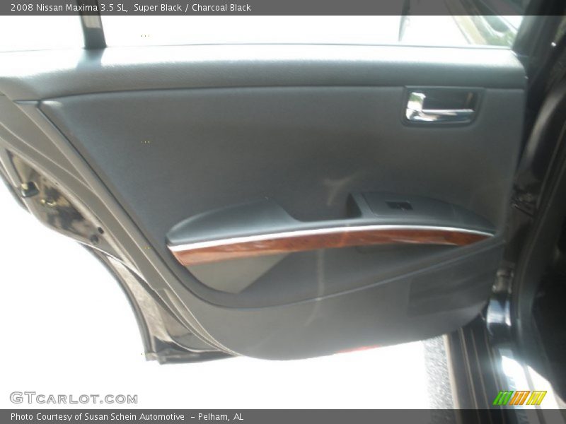 Super Black / Charcoal Black 2008 Nissan Maxima 3.5 SL
