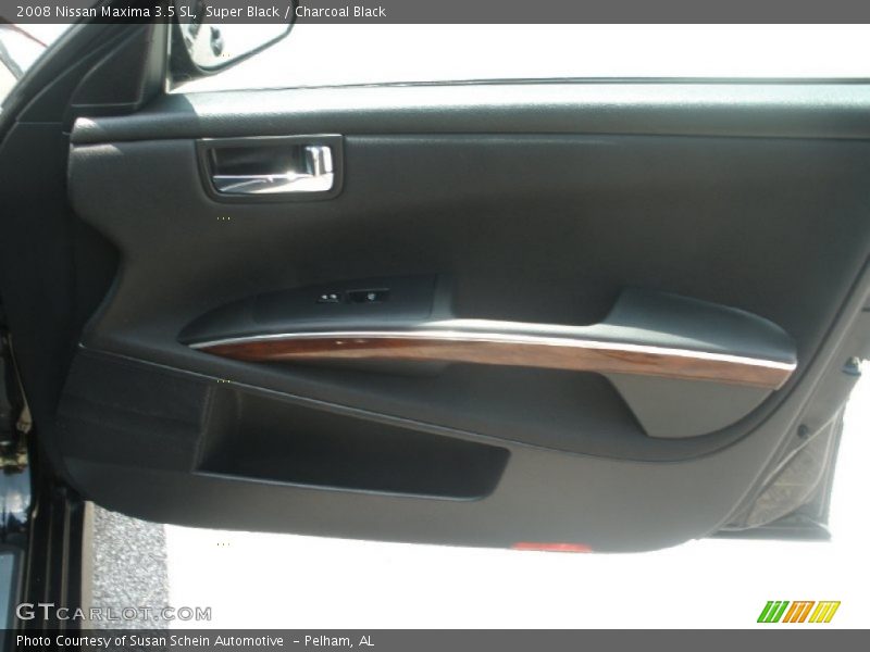 Super Black / Charcoal Black 2008 Nissan Maxima 3.5 SL