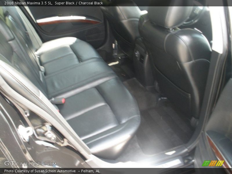 Super Black / Charcoal Black 2008 Nissan Maxima 3.5 SL