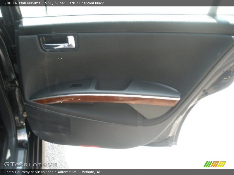 Super Black / Charcoal Black 2008 Nissan Maxima 3.5 SL