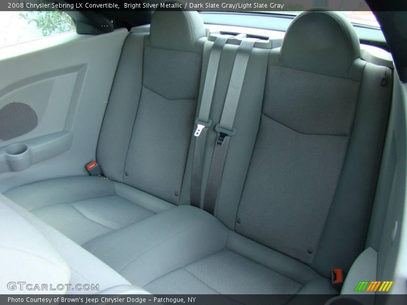 Bright Silver Metallic / Dark Slate Gray/Light Slate Gray 2008 Chrysler Sebring LX Convertible