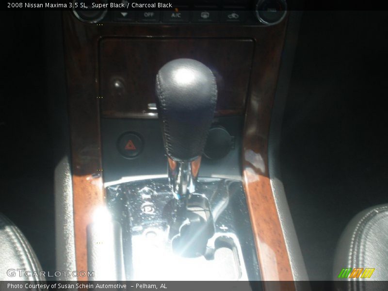 Super Black / Charcoal Black 2008 Nissan Maxima 3.5 SL
