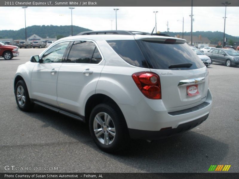 Summit White / Jet Black 2011 Chevrolet Equinox LT