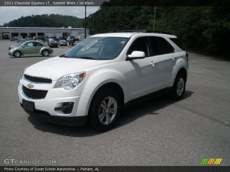 Summit White / Jet Black 2011 Chevrolet Equinox LT