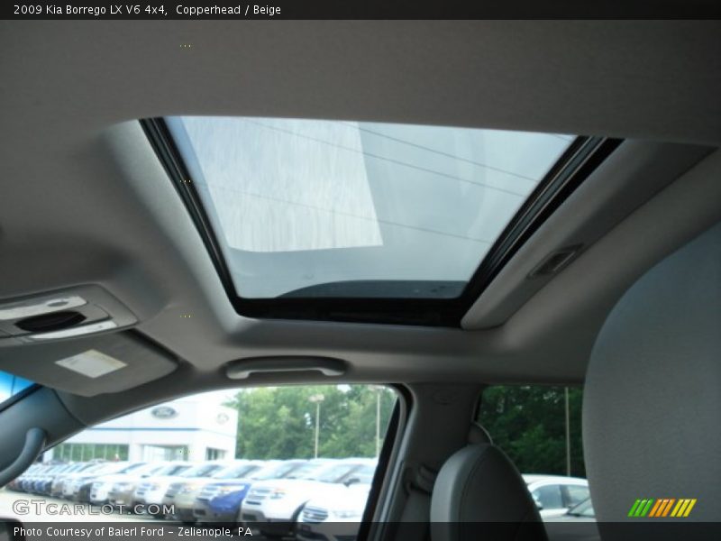 Copperhead / Beige 2009 Kia Borrego LX V6 4x4