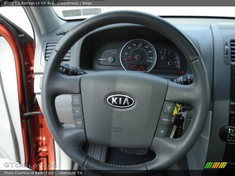  2009 Borrego LX V6 4x4 Steering Wheel