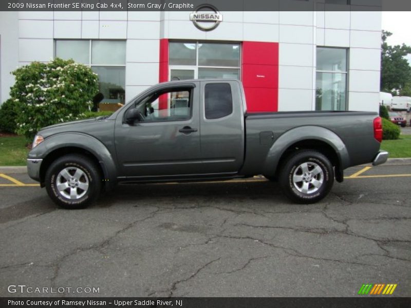 Storm Gray / Graphite 2009 Nissan Frontier SE King Cab 4x4