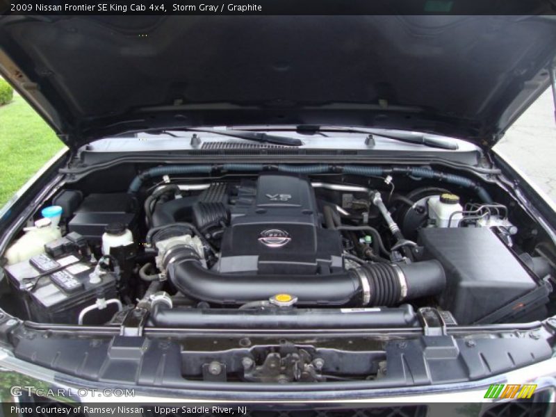 Storm Gray / Graphite 2009 Nissan Frontier SE King Cab 4x4