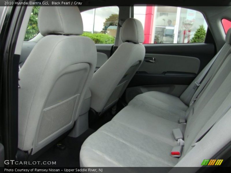 Black Pearl / Gray 2010 Hyundai Elantra GLS