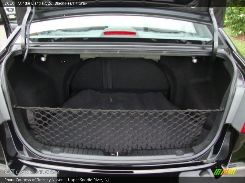 Black Pearl / Gray 2010 Hyundai Elantra GLS