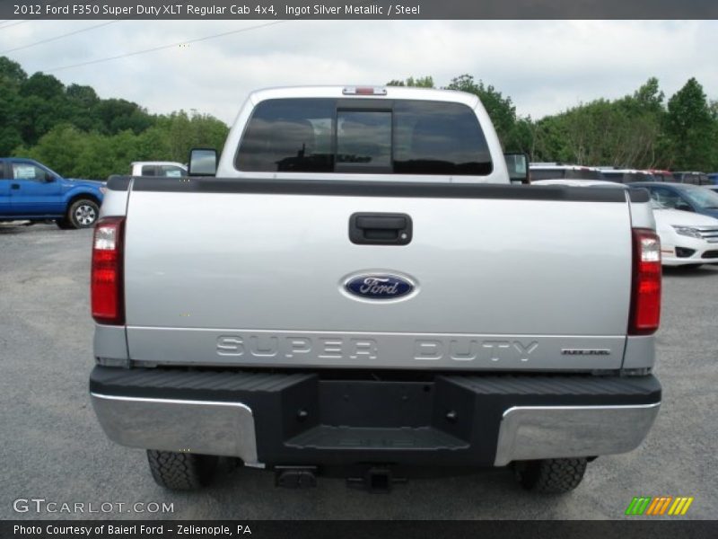 Ingot Silver Metallic / Steel 2012 Ford F350 Super Duty XLT Regular Cab 4x4
