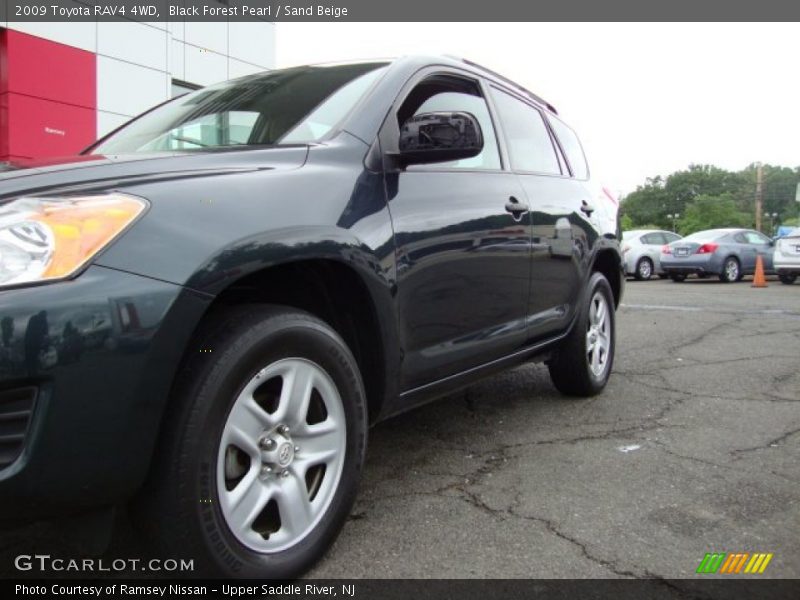 Black Forest Pearl / Sand Beige 2009 Toyota RAV4 4WD