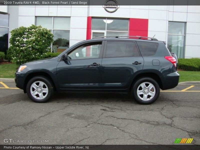 Black Forest Pearl / Sand Beige 2009 Toyota RAV4 4WD