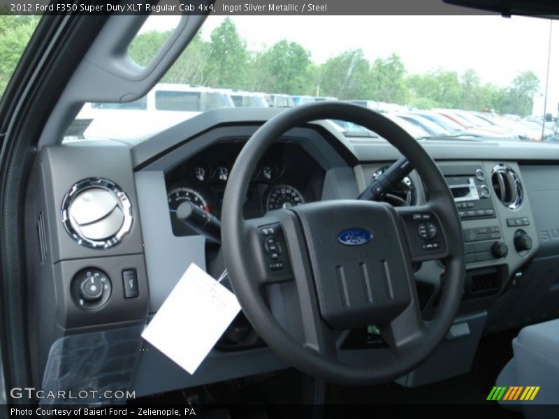  2012 F350 Super Duty XLT Regular Cab 4x4 Steering Wheel