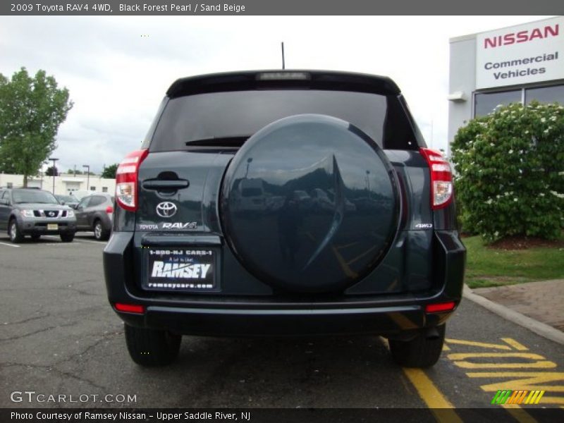 Black Forest Pearl / Sand Beige 2009 Toyota RAV4 4WD