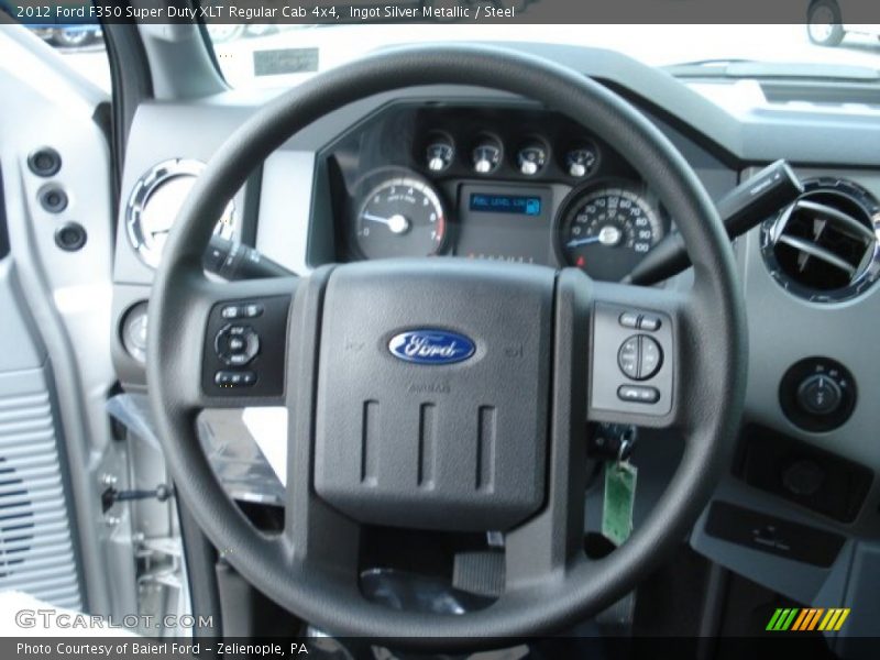  2012 F350 Super Duty XLT Regular Cab 4x4 Steering Wheel