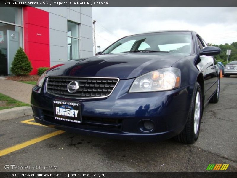 Majestic Blue Metallic / Charcoal 2006 Nissan Altima 2.5 SL