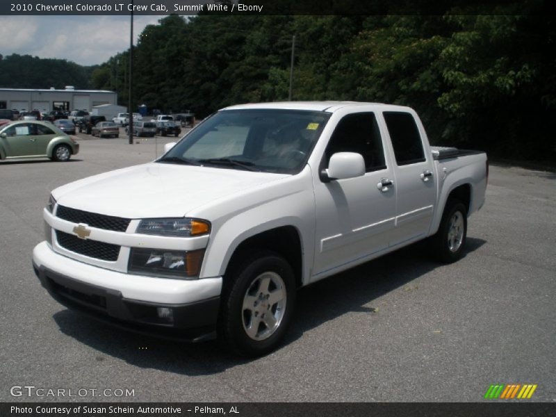 Summit White / Ebony 2010 Chevrolet Colorado LT Crew Cab