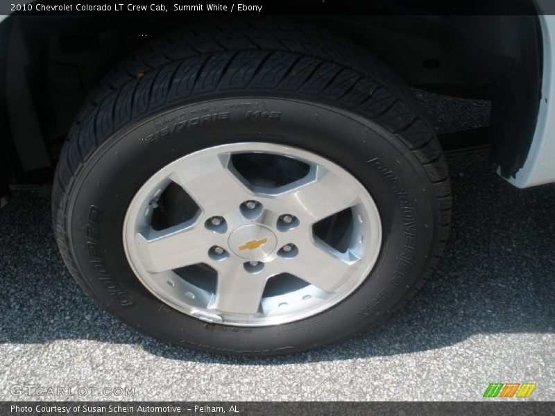 Summit White / Ebony 2010 Chevrolet Colorado LT Crew Cab
