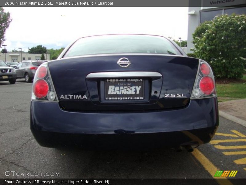 Majestic Blue Metallic / Charcoal 2006 Nissan Altima 2.5 SL