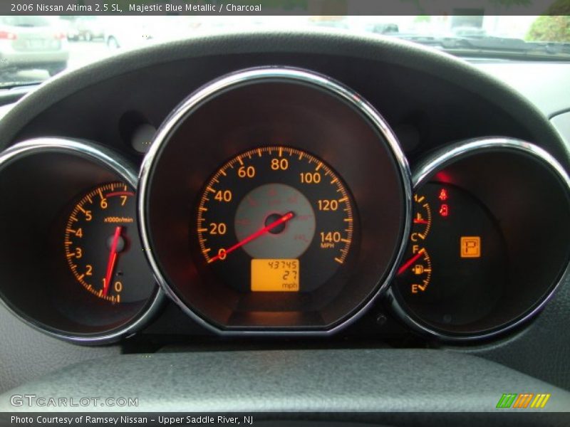 Majestic Blue Metallic / Charcoal 2006 Nissan Altima 2.5 SL