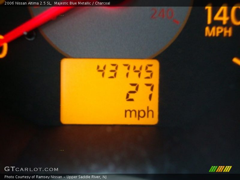 Majestic Blue Metallic / Charcoal 2006 Nissan Altima 2.5 SL