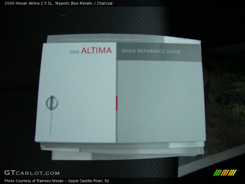 Majestic Blue Metallic / Charcoal 2006 Nissan Altima 2.5 SL