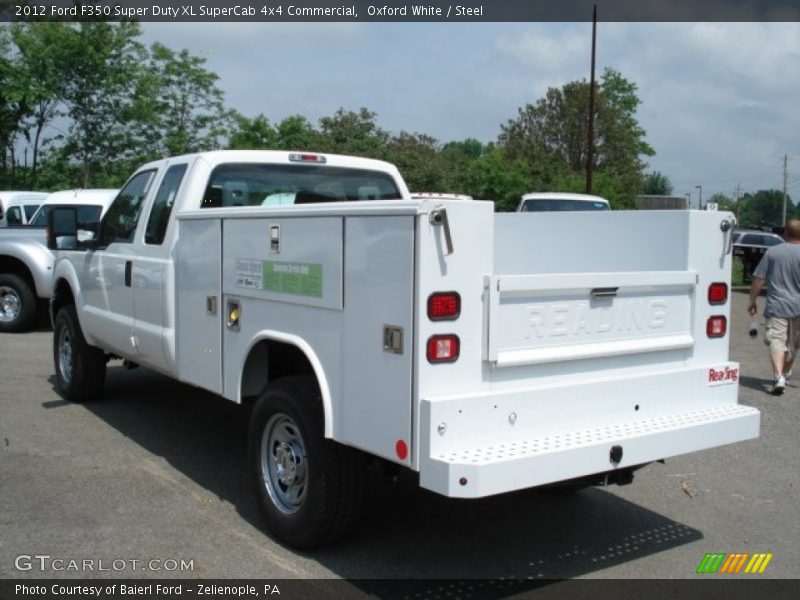  2012 F350 Super Duty XL SuperCab 4x4 Commercial Oxford White
