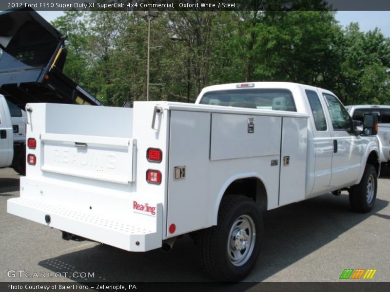 Oxford White / Steel 2012 Ford F350 Super Duty XL SuperCab 4x4 Commercial