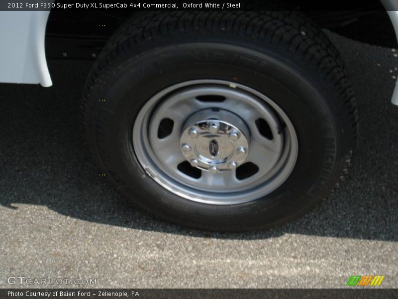  2012 F350 Super Duty XL SuperCab 4x4 Commercial Wheel