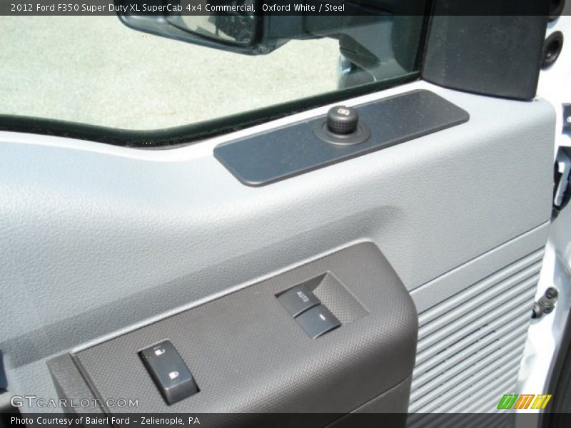 Oxford White / Steel 2012 Ford F350 Super Duty XL SuperCab 4x4 Commercial