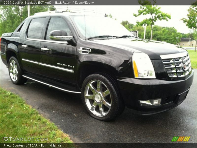 Black Raven / Ebony/Ebony 2007 Cadillac Escalade EXT AWD