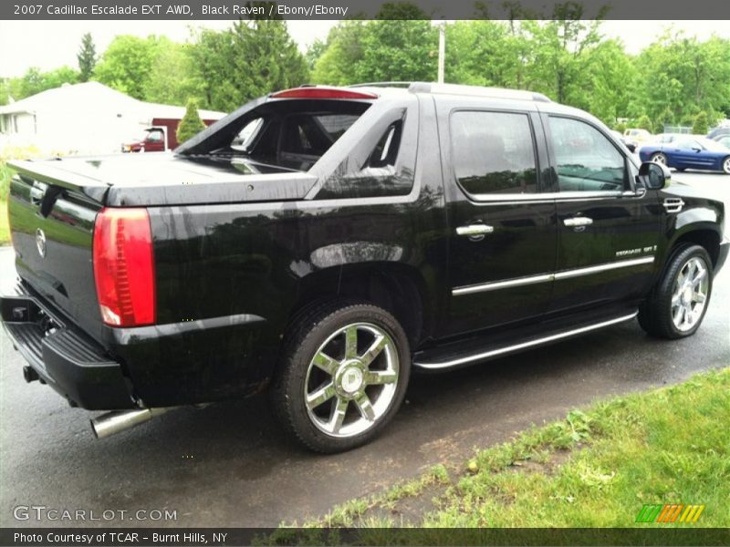 Black Raven / Ebony/Ebony 2007 Cadillac Escalade EXT AWD