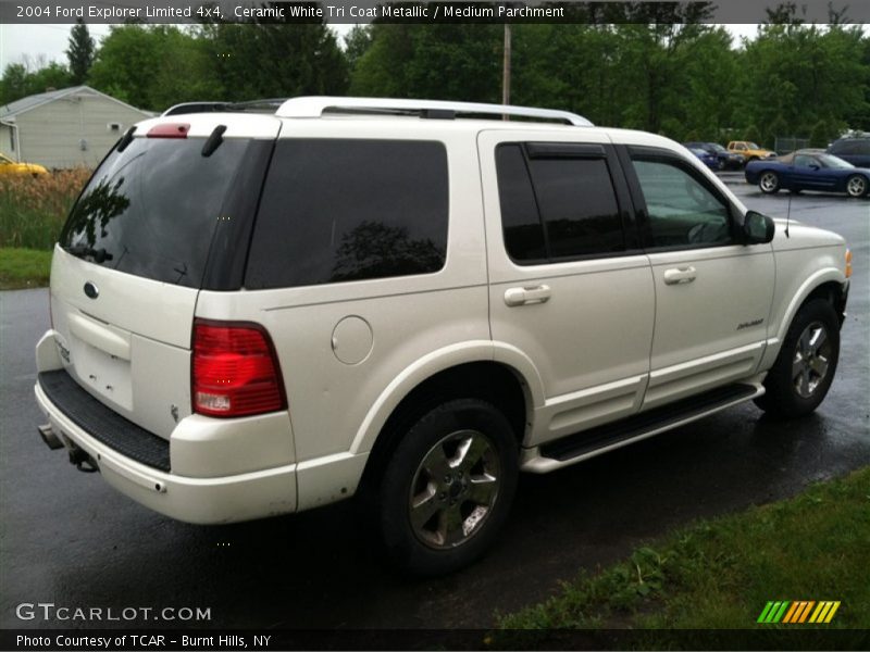  2004 Explorer Limited 4x4 Ceramic White Tri Coat Metallic