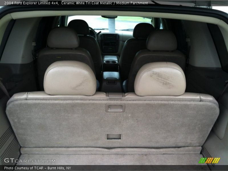 Ceramic White Tri Coat Metallic / Medium Parchment 2004 Ford Explorer Limited 4x4