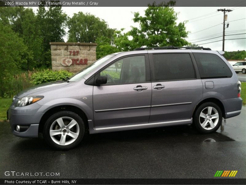 Titanium Gray Metallic / Gray 2005 Mazda MPV LX
