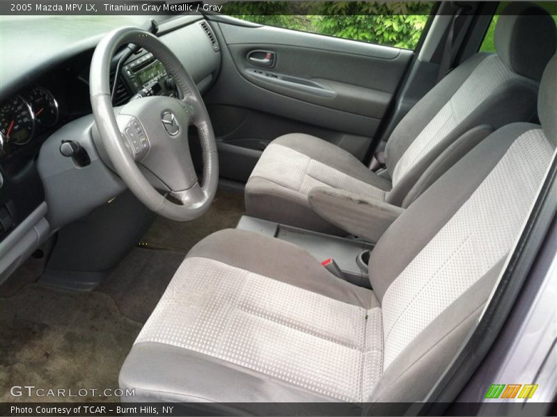 Titanium Gray Metallic / Gray 2005 Mazda MPV LX