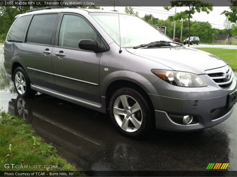 Titanium Gray Metallic / Gray 2005 Mazda MPV LX