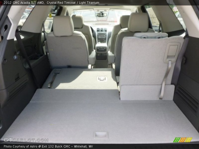 Crystal Red Tintcoat / Light Titanium 2012 GMC Acadia SLT AWD