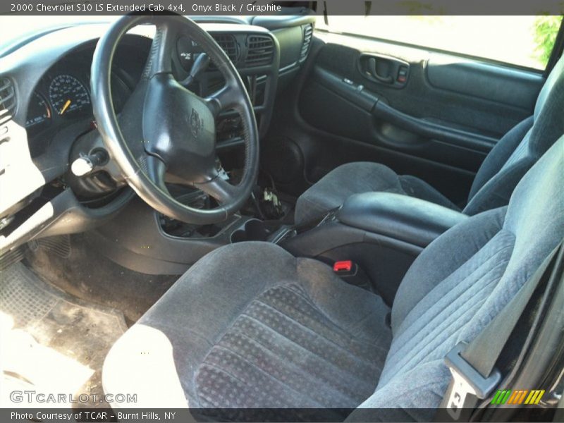 Onyx Black / Graphite 2000 Chevrolet S10 LS Extended Cab 4x4