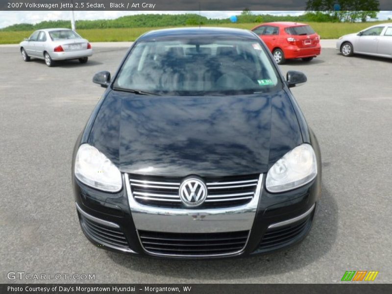 Black / Art Gray 2007 Volkswagen Jetta 2.5 Sedan